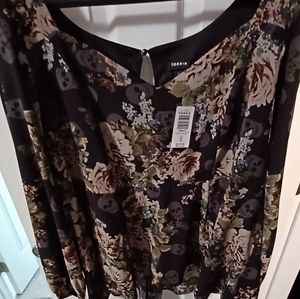 Torrid Skull Blouse
